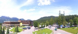 Archiv Foto Webcam Tiroler Zugspitzbahn: Talstation in Ehrwald 11:00