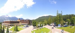 Archiv Foto Webcam Tiroler Zugspitzbahn: Talstation in Ehrwald 11:00