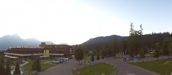 Archiv Foto Webcam Tiroler Zugspitzbahn: Talstation in Ehrwald 19:00