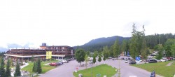 Archiv Foto Webcam Tiroler Zugspitzbahn: Talstation in Ehrwald 13:00