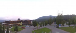 Archiv Foto Webcam Tiroler Zugspitzbahn: Talstation in Ehrwald 05:00
