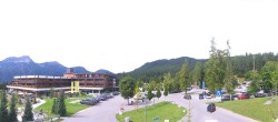 Archiv Foto Webcam Tiroler Zugspitzbahn: Talstation in Ehrwald 13:00