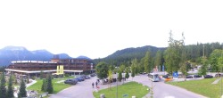Archiv Foto Webcam Tiroler Zugspitzbahn: Talstation in Ehrwald 15:00