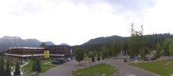 Archiv Foto Webcam Tiroler Zugspitzbahn: Talstation in Ehrwald 17:00