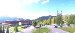 Archiv Foto Webcam Tiroler Zugspitzbahn: Talstation in Ehrwald 15:00