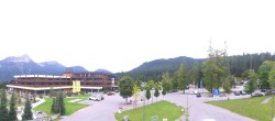 Archived image Webcam Ehrwald: Base Station Tiroler Zugspitzbahn 08:00
