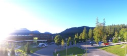 Archiv Foto Webcam Tiroler Zugspitzbahn: Talstation in Ehrwald 17:00
