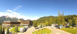 Archiv Foto Webcam Tiroler Zugspitzbahn: Talstation in Ehrwald 11:00