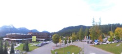 Archiv Foto Webcam Tiroler Zugspitzbahn: Talstation in Ehrwald 17:00