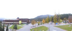 Archived image Webcam Ehrwald: Base Station Tiroler Zugspitzbahn 07:00