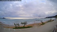 Archiv Foto Webcam Korfu - Blick auf den Strand bei Arillas 05:00