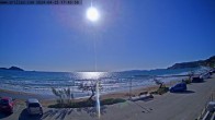 Archiv Foto Webcam Korfu - Blick auf den Strand bei Arillas 15:00