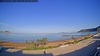 Archiv Foto Webcam Korfu - Blick auf den Strand bei Arillas 06:00