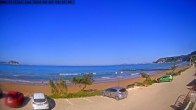 Archiv Foto Webcam Korfu - Blick auf den Strand bei Arillas 07:00
