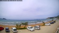 Archiv Foto Webcam Korfu - Blick auf den Strand bei Arillas 11:00