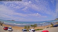 Archiv Foto Webcam Korfu - Blick auf den Strand bei Arillas 09:00