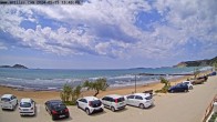 Archived image Webcam Corfu - Arillas Beach 11:00