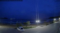 Archiv Foto Webcam Korfu - Blick auf den Strand bei Arillas 03:00