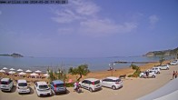 Archiv Foto Webcam Korfu - Blick auf den Strand bei Arillas 09:00