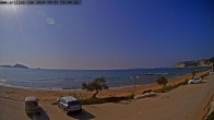 Archived image Webcam Corfu - Arillas Beach 11:00