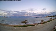 Archiv Foto Webcam Korfu - Blick auf den Strand bei Arillas 05:00