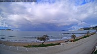 Archiv Foto Webcam Korfu - Blick auf den Strand bei Arillas 07:00