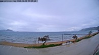 Archiv Foto Webcam Korfu - Blick auf den Strand bei Arillas 09:00