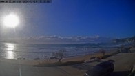 Archived image Webcam Corfu - Arillas Beach 13:00