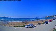 Archiv Foto Webcam Korfu - Blick auf den Strand bei Arillas 09:00