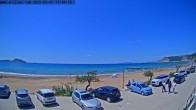 Archiv Foto Webcam Korfu - Blick auf den Strand bei Arillas 06:00