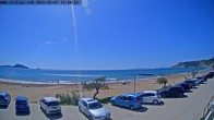 Archiv Foto Webcam Korfu - Blick auf den Strand bei Arillas 13:00