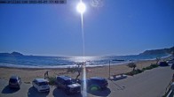Archiv Foto Webcam Korfu - Blick auf den Strand bei Arillas 15:00