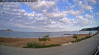 Archiv Foto Webcam Korfu - Blick auf den Strand bei Arillas 05:00