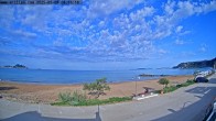 Archiv Foto Webcam Korfu - Blick auf den Strand bei Arillas 06:00