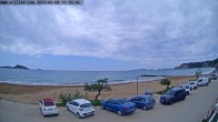 Archiv Foto Webcam Korfu - Blick auf den Strand bei Arillas 11:00