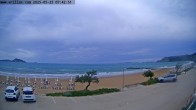Archiv Foto Webcam Korfu - Blick auf den Strand bei Arillas 05:00