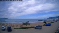 Archiv Foto Webcam Korfu - Blick auf den Strand bei Arillas 09:00