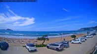 Archiv Foto Webcam Korfu - Blick auf den Strand bei Arillas 11:00