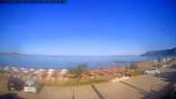 Archiv Foto Webcam Korfu - Blick auf den Strand bei Arillas 07:00