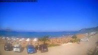 Archiv Foto Webcam Korfu - Blick auf den Strand bei Arillas 08:00