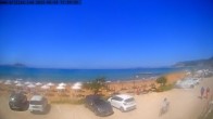 Archiv Foto Webcam Korfu - Blick auf den Strand bei Arillas 10:00