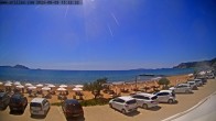 Archiv Foto Webcam Korfu - Blick auf den Strand bei Arillas 14:00