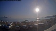 Archived image Webcam Corfu - Arillas Beach 17:00