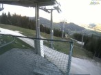 Archiv Foto Webcam Blick von der Mittelstation der Jennerbahn 05:00