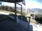 Archiv Foto Webcam Blick von der Mittelstation der Jennerbahn 07:00