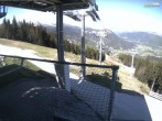 Archiv Foto Webcam Blick von der Mittelstation der Jennerbahn 09:00