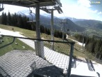 Archiv Foto Webcam Blick von der Mittelstation der Jennerbahn 13:00
