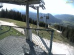 Archiv Foto Webcam Blick von der Mittelstation der Jennerbahn 15:00