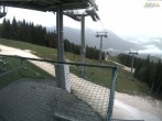 Archiv Foto Webcam Blick von der Mittelstation der Jennerbahn 06:00