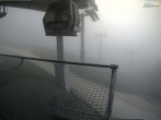 Archiv Foto Webcam Blick von der Mittelstation der Jennerbahn 15:00